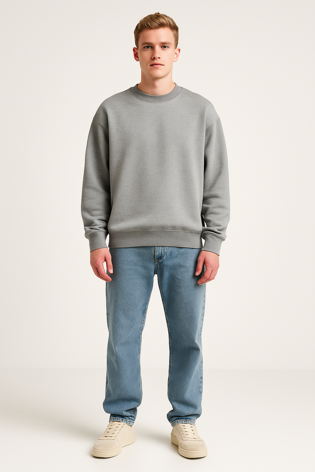 Tomasz Bluza Męska – Oversize Casual, Minimalistyczny Styl